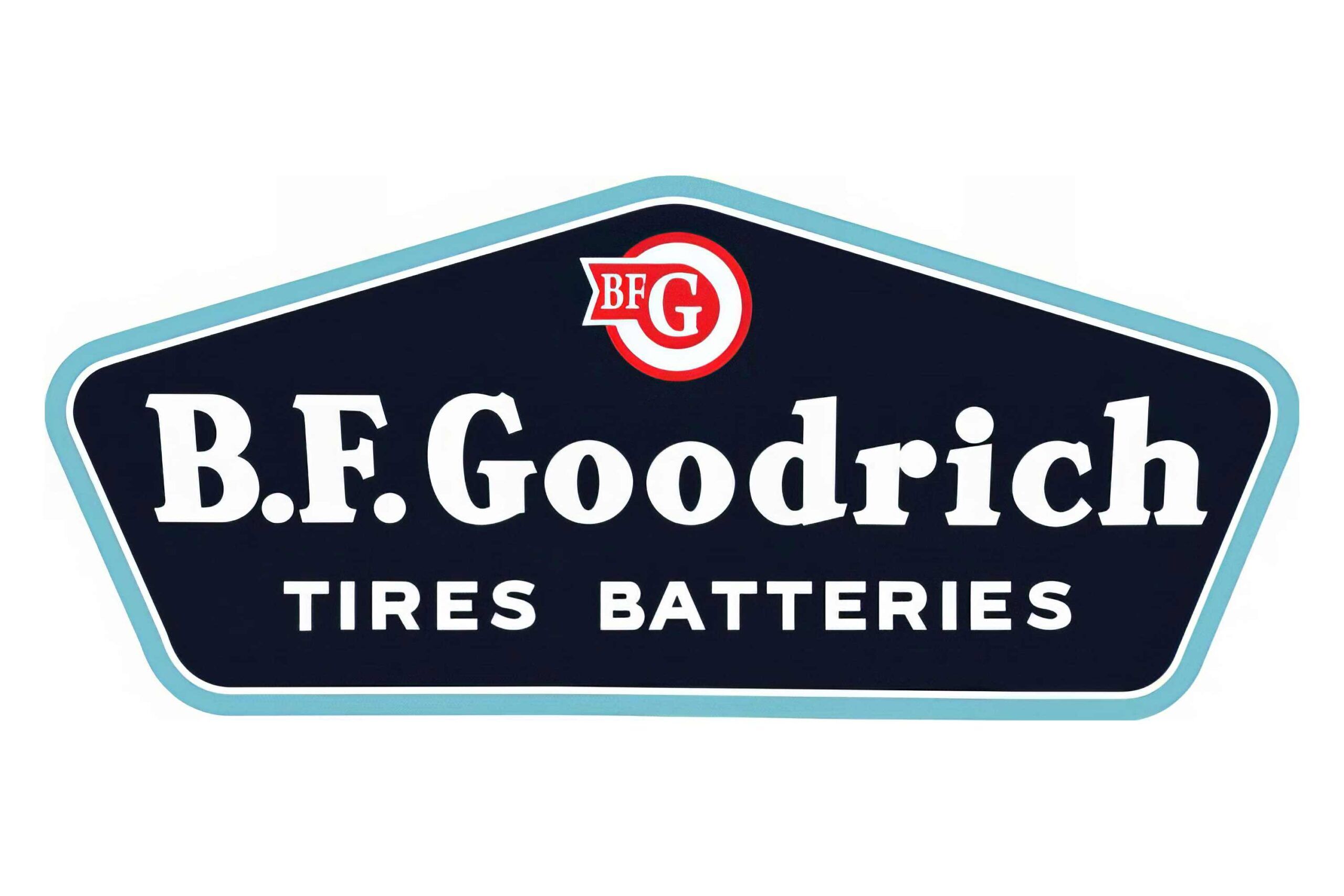B.F. Goodrich 看板 B.F. Goodrich Tires & Batteries Sign | Garage Art™